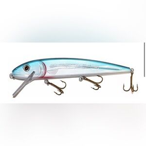 Livingston Lures Predator Series Squeaky Pete 10” Crankbait Holographic Silver